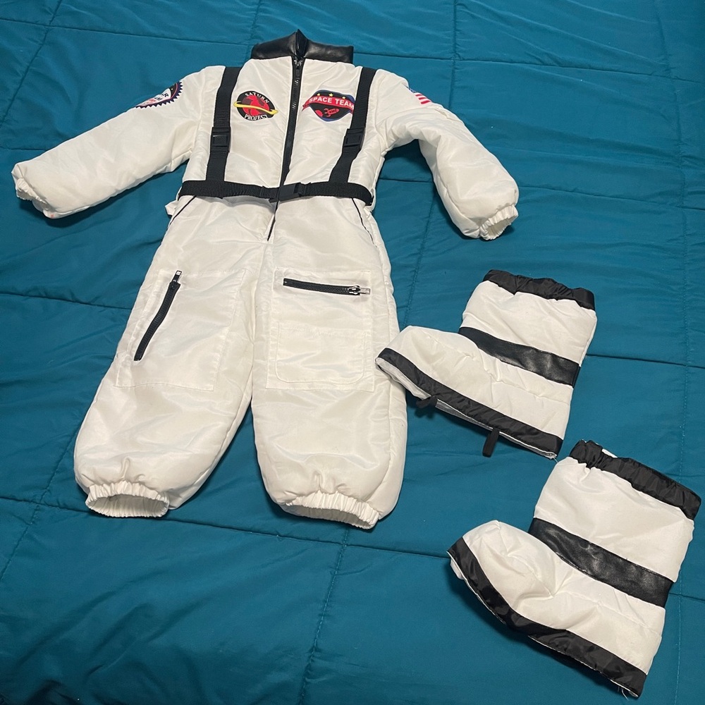 Little kid I want to be astronaut costume S (4)